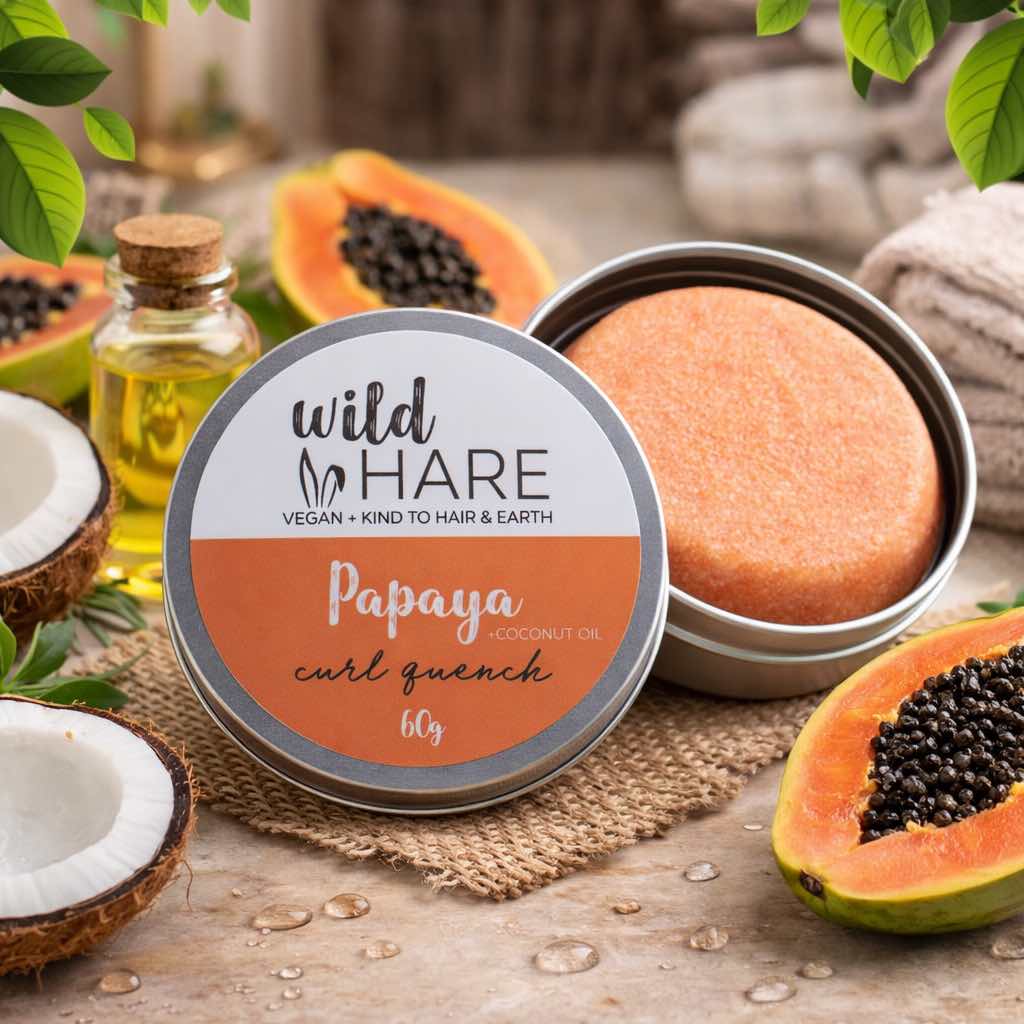 Solid Shampoo 60g - Pappaya - Bella Forever