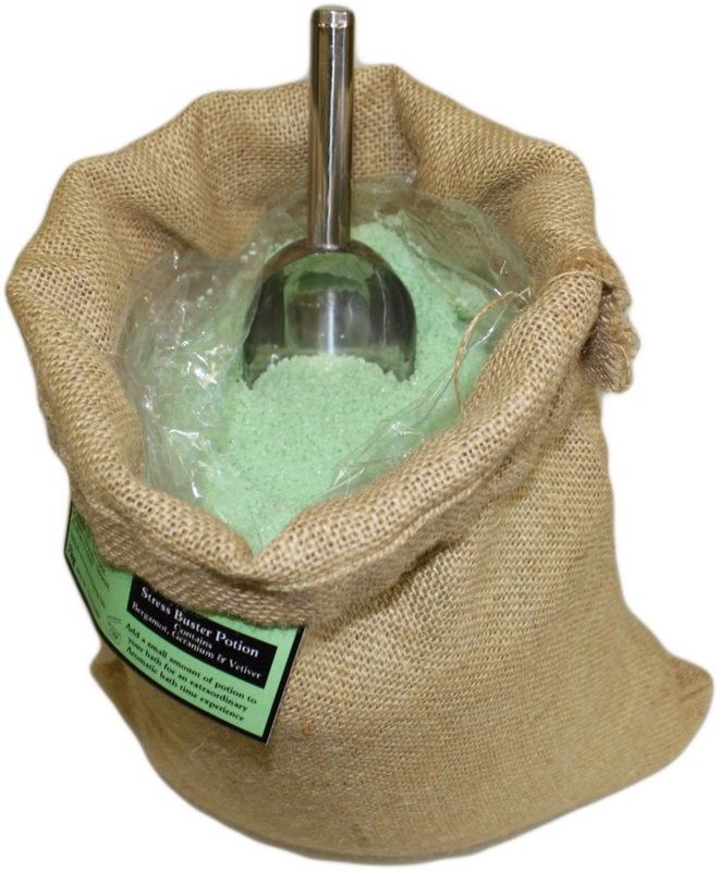 Stress Buster Bath Potion – Eucalyptus & Peppermint in 7kg Hessian Sack - Bella Forever