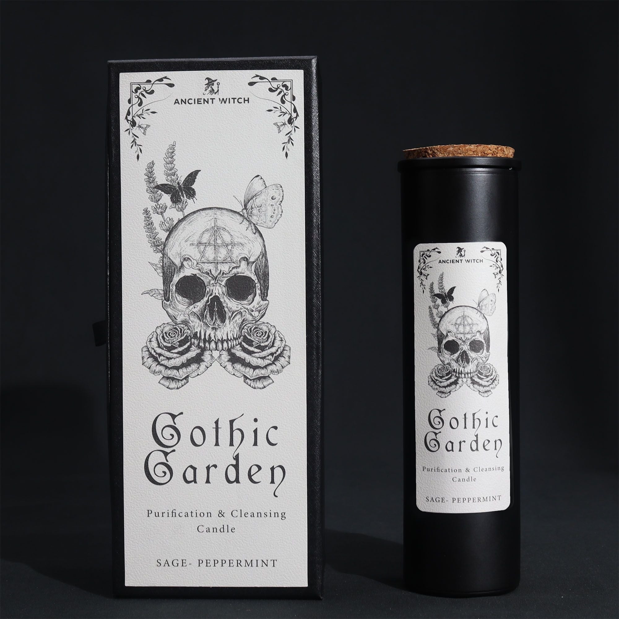 Witch Ritual Candles - Gothic Garden