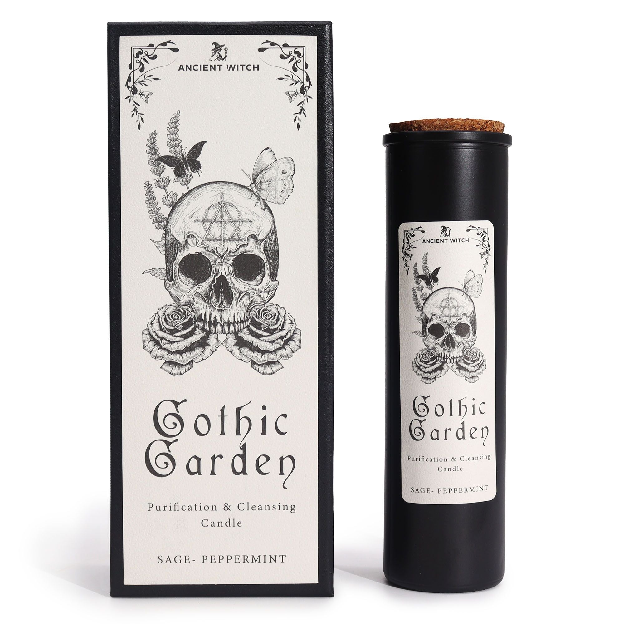 Witch Ritual Candles - Gothic Garden