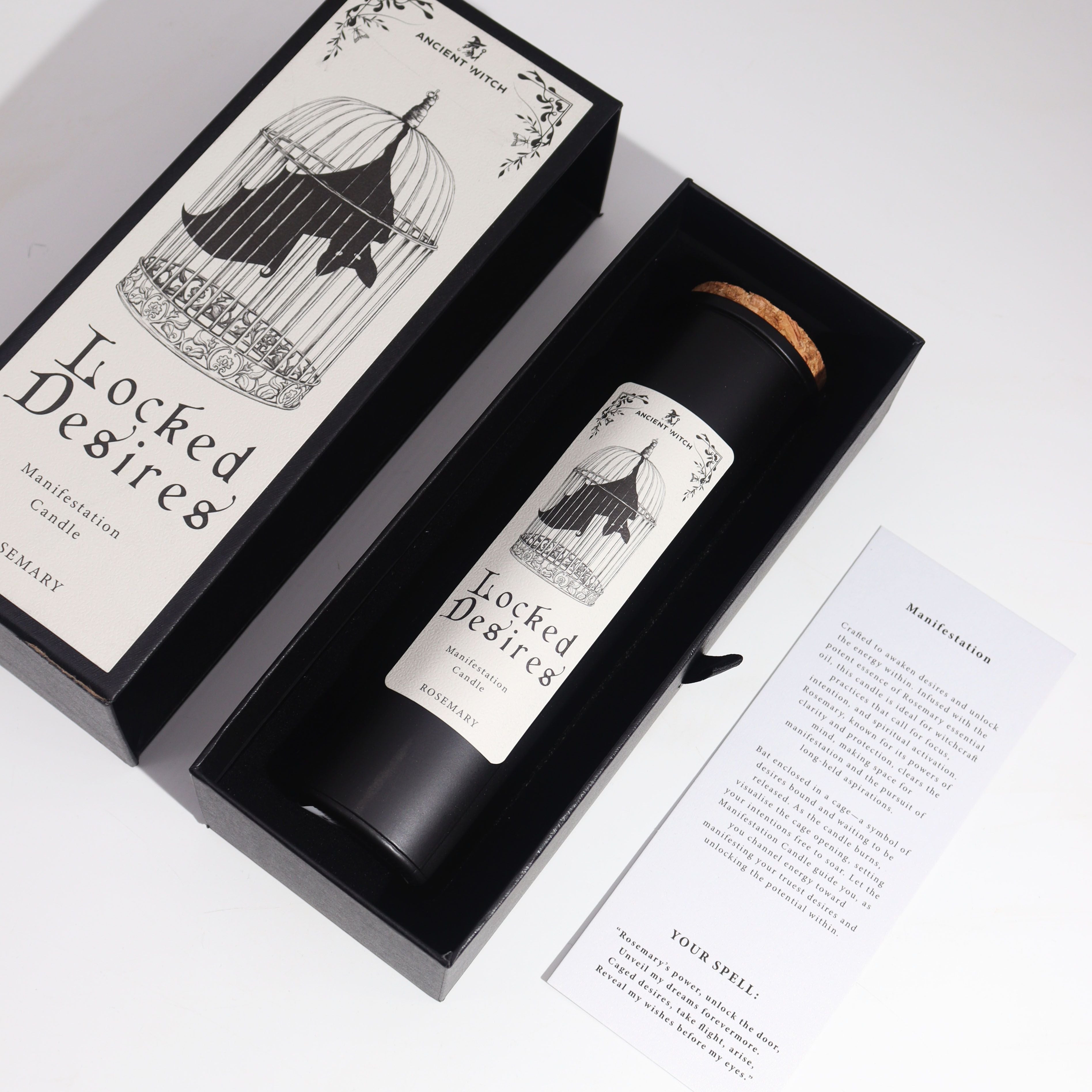 Witch Ritual Candles - Locked Desires