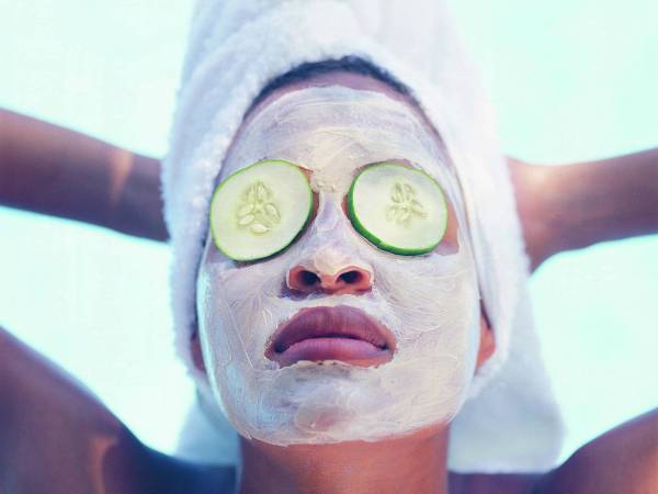 Cucumber Face Mask for Redness