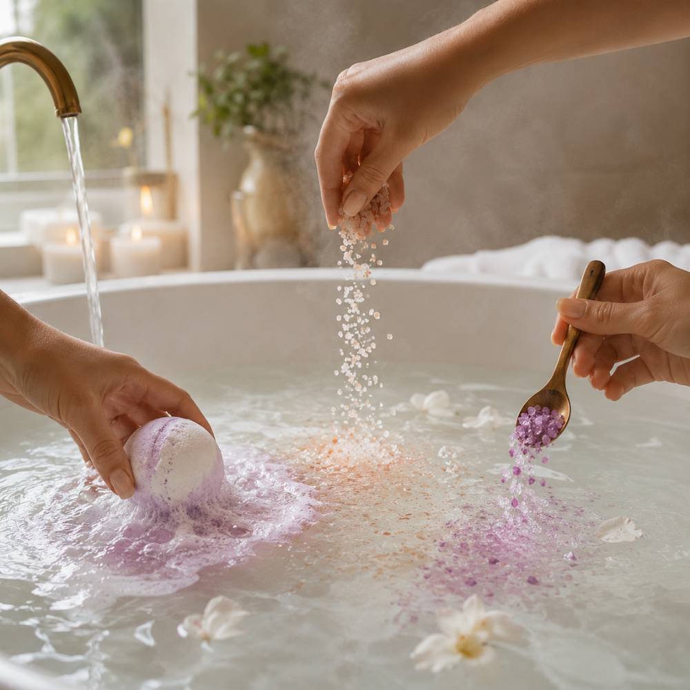 How to Use Bath Salts: How Much to Add and How Long to Soak - Bella Forever