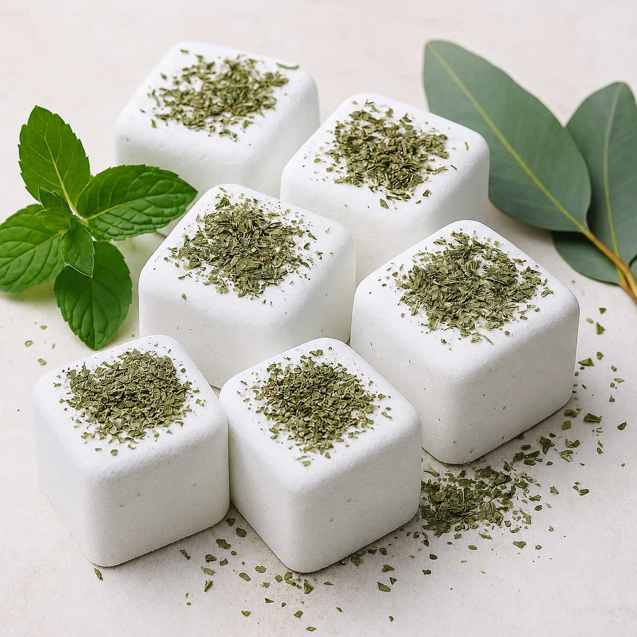 6-aromatherapy-shower-steamers-kick-start-peppermint-and-eucalyptus