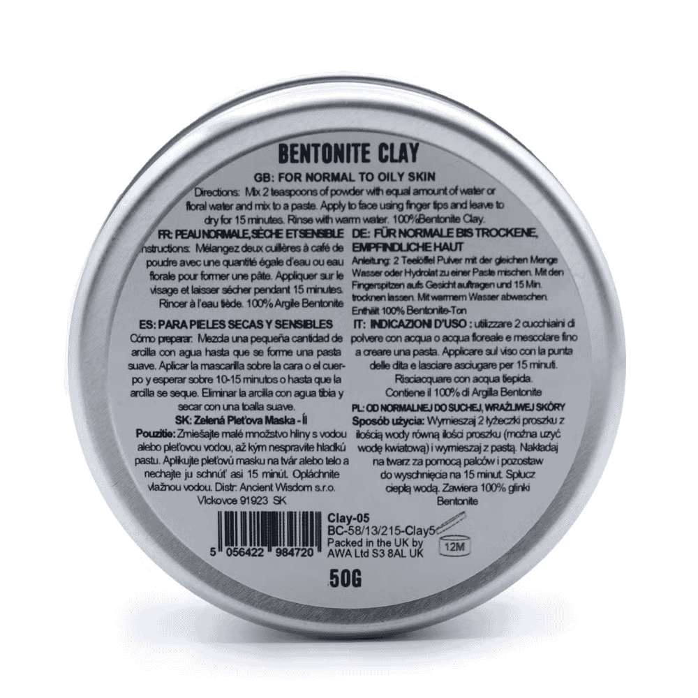 Bentonite Clay 50g 2