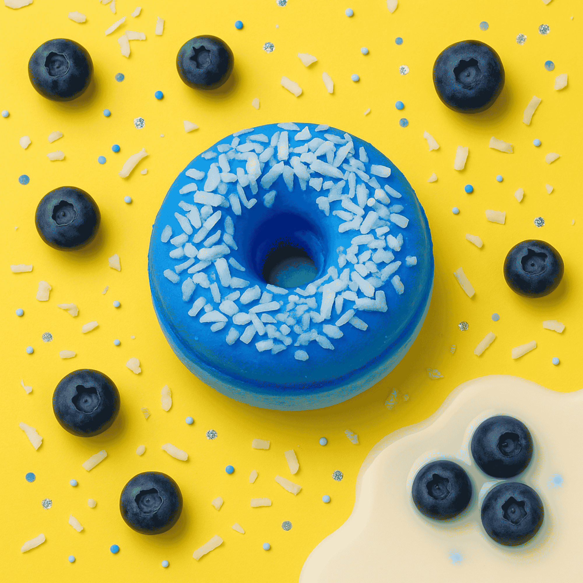 Blueberry Bath Donut