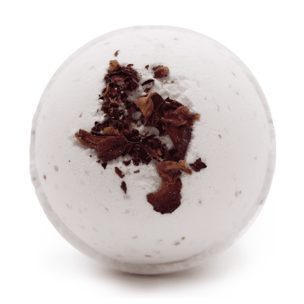 Calming Bath Bomb with Rose and Ylang-Ylang Oils