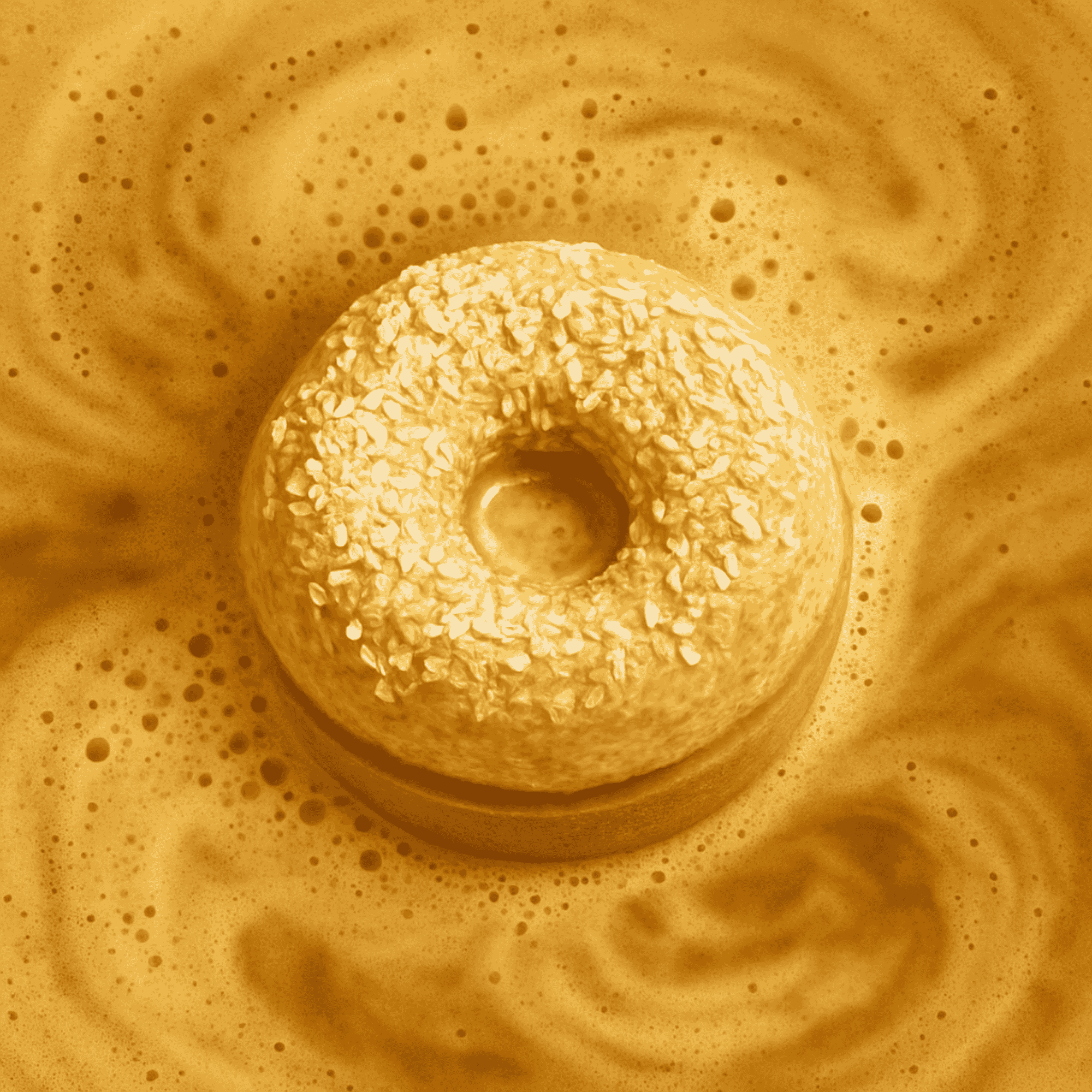 Cinnamon & Vanilla Bath Donut Fizzing