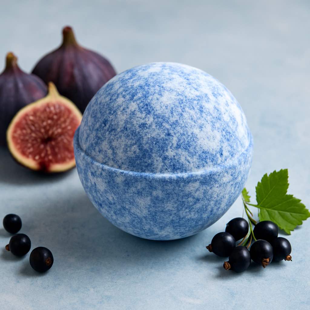 Fig & Cassis Bath Bomb with Shea Butter