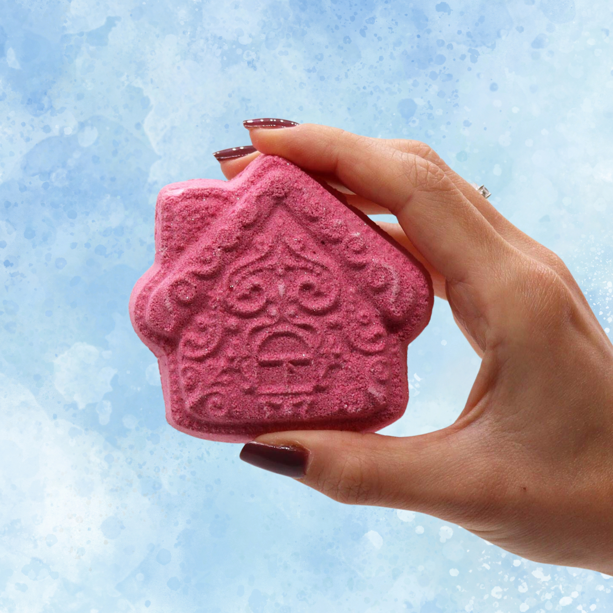 Gingerbread House Bath Bomb