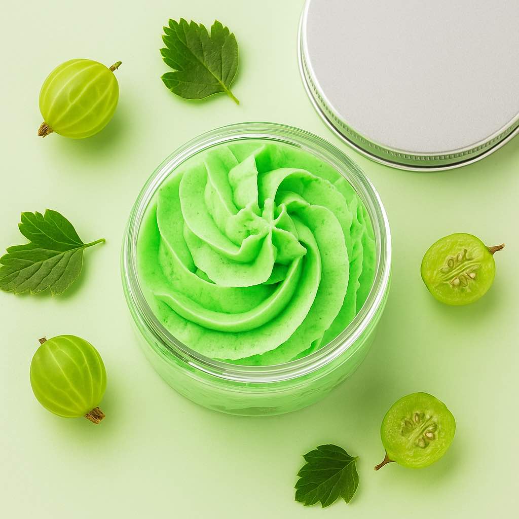 Gooseberry & White Tea - Whipped Soap