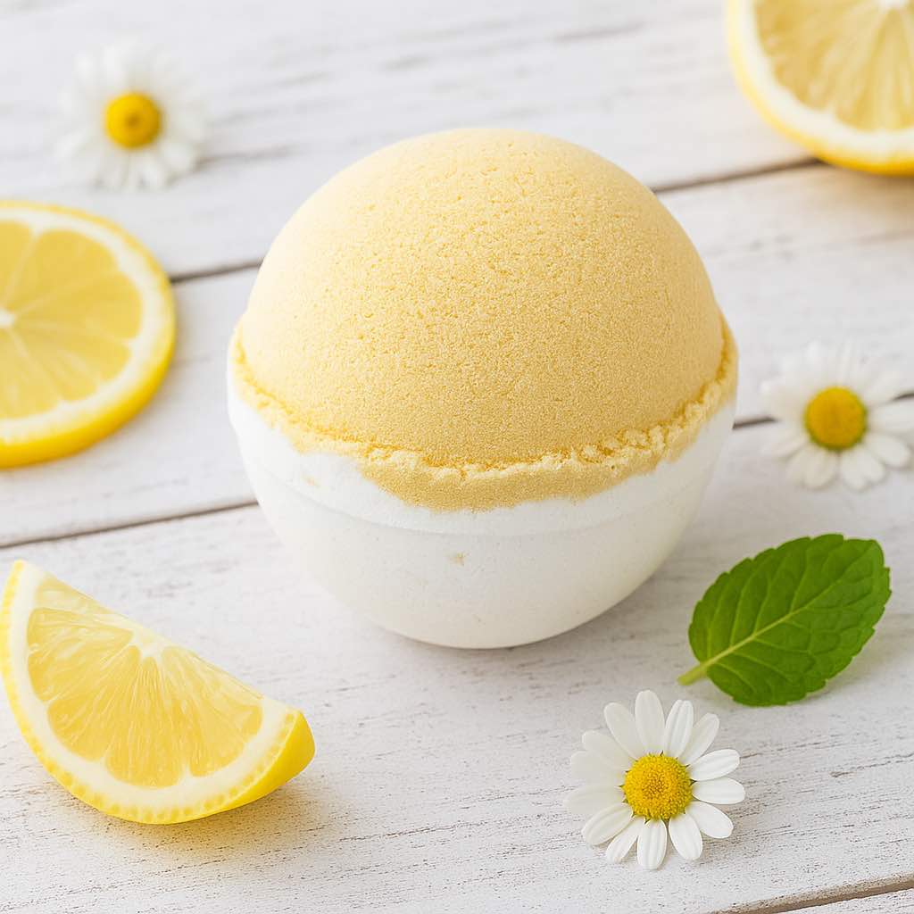 Lemon Meringue Pie Jumbo Bath Bomb