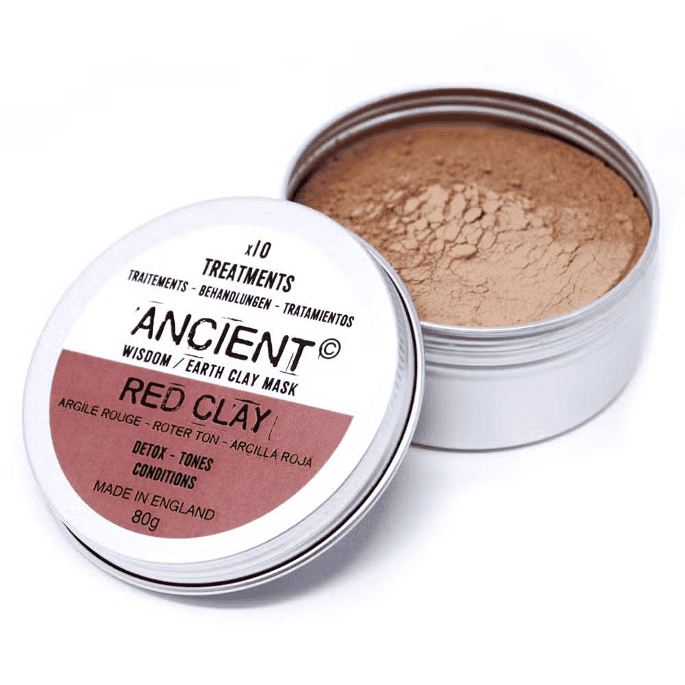 Red Clay Face Mask 80g 1