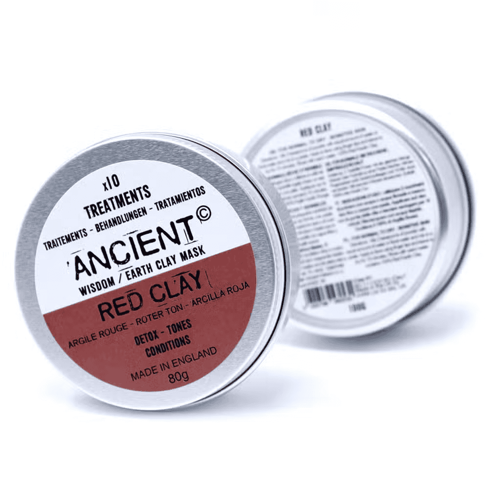 Red Clay Face Mask 80g 2