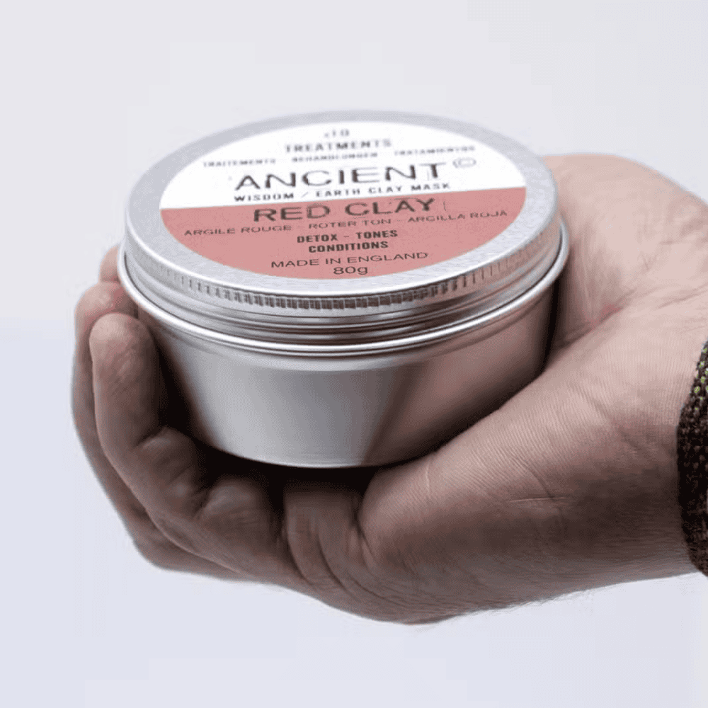 Red Clay Face Mask 80g 4
