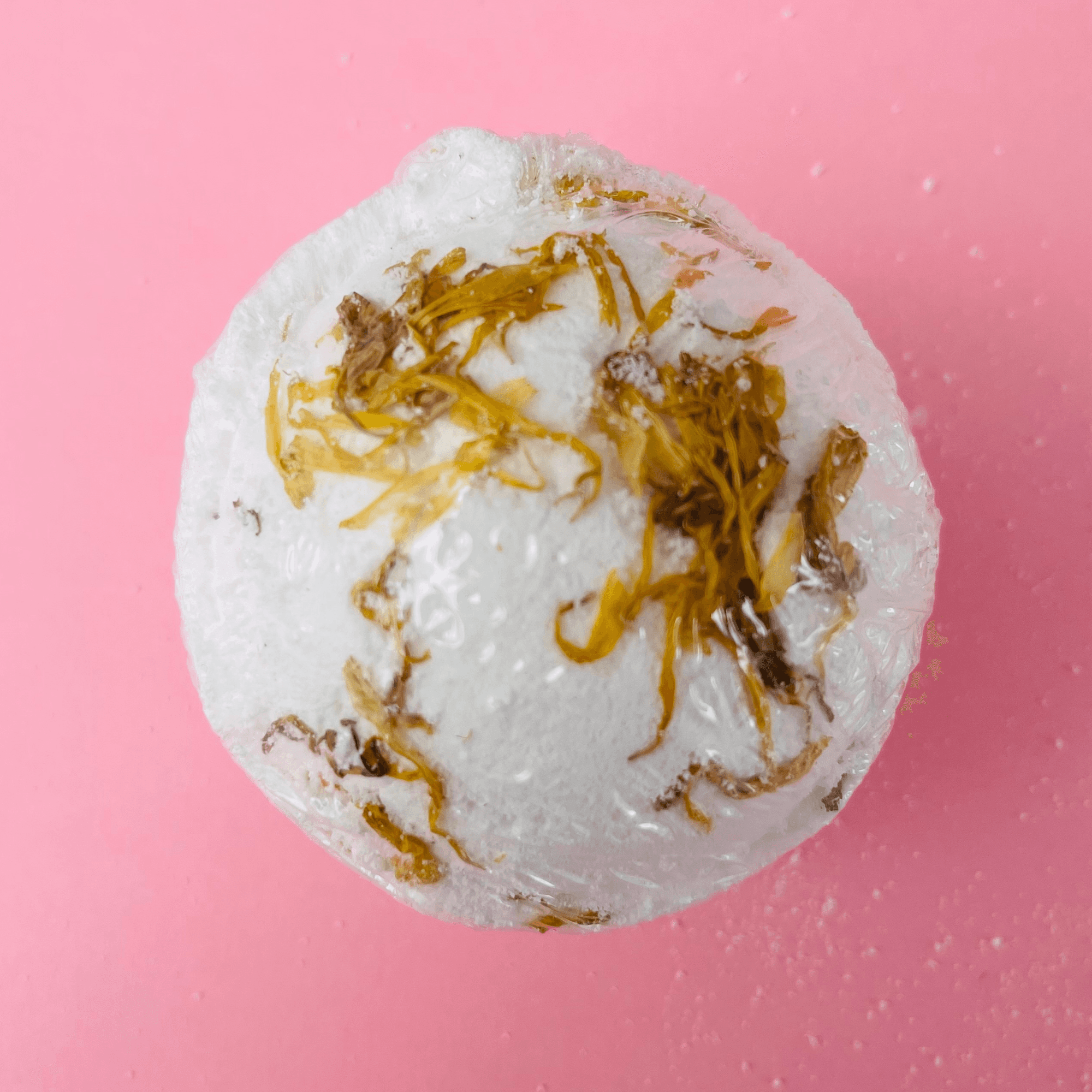Rejuvenating Bath Bomb with Lemon, Ginger, Orange & Avocado Oil