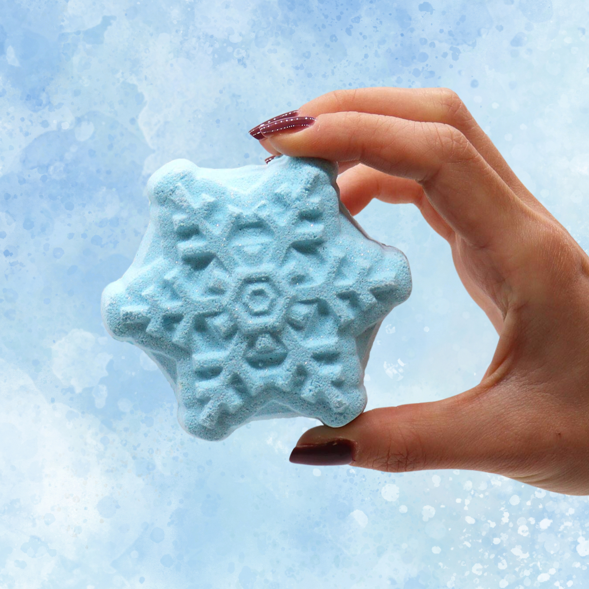 Snowflake Bath Bomb