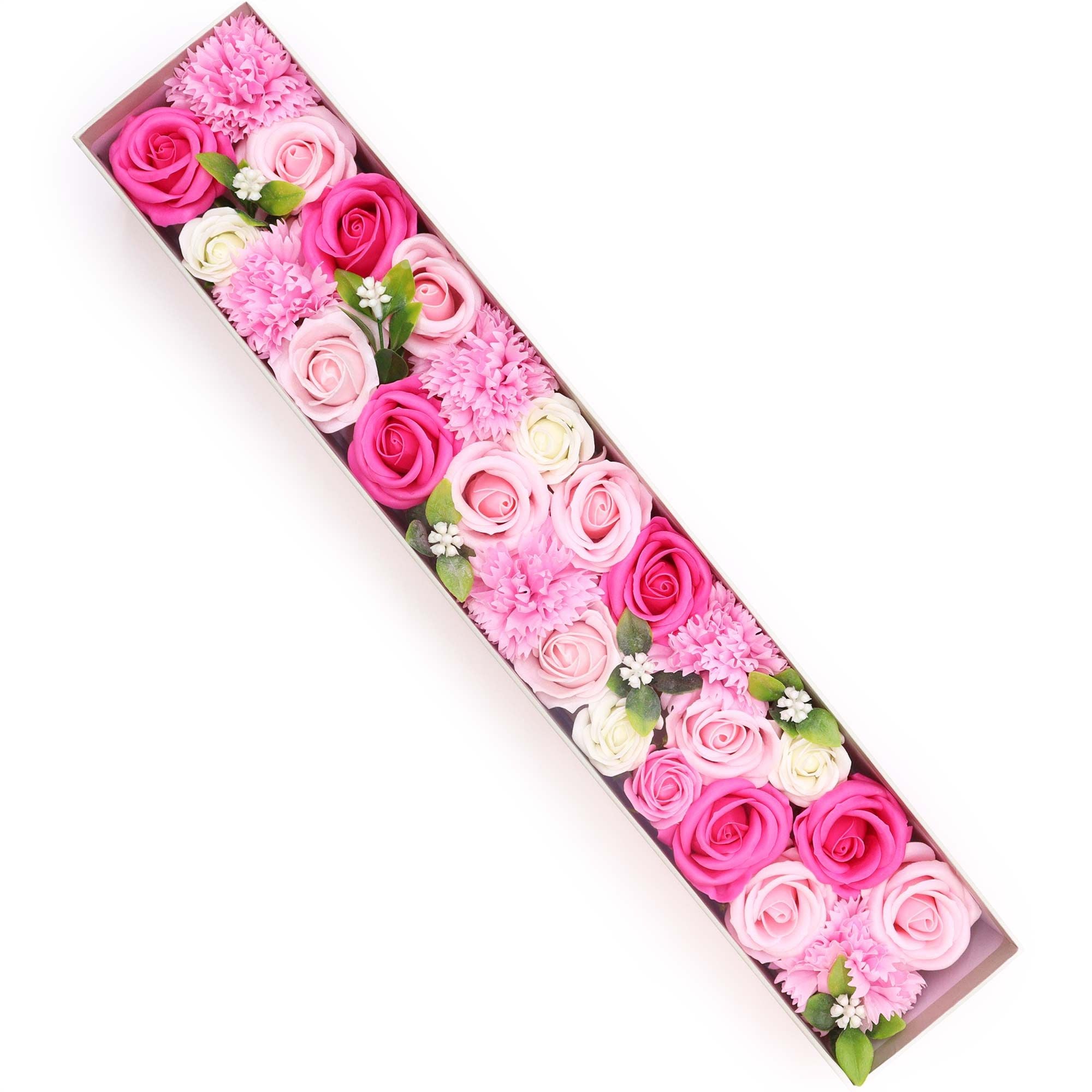 Soap Flower Extra Long Box – Baby Blessings – Pinks