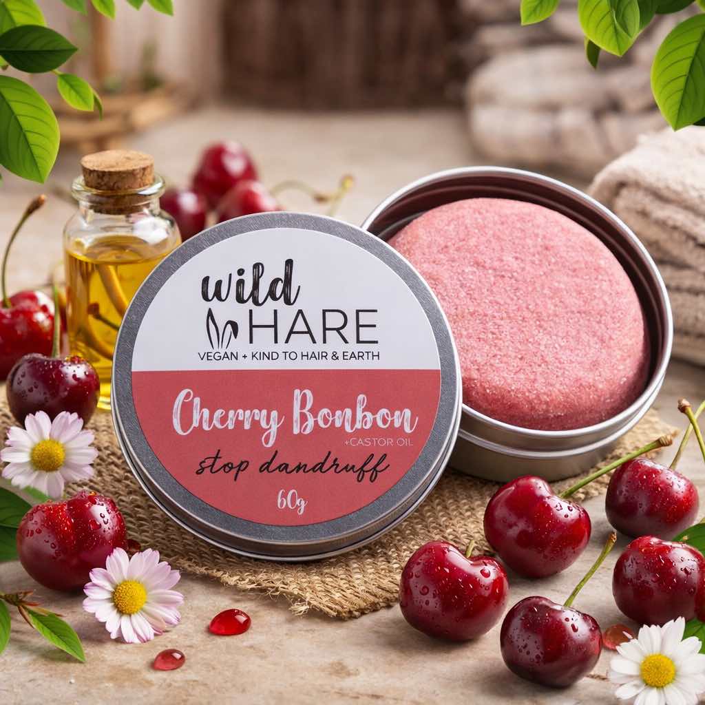 Solid Shampoo 60g - Cherry Bonbon