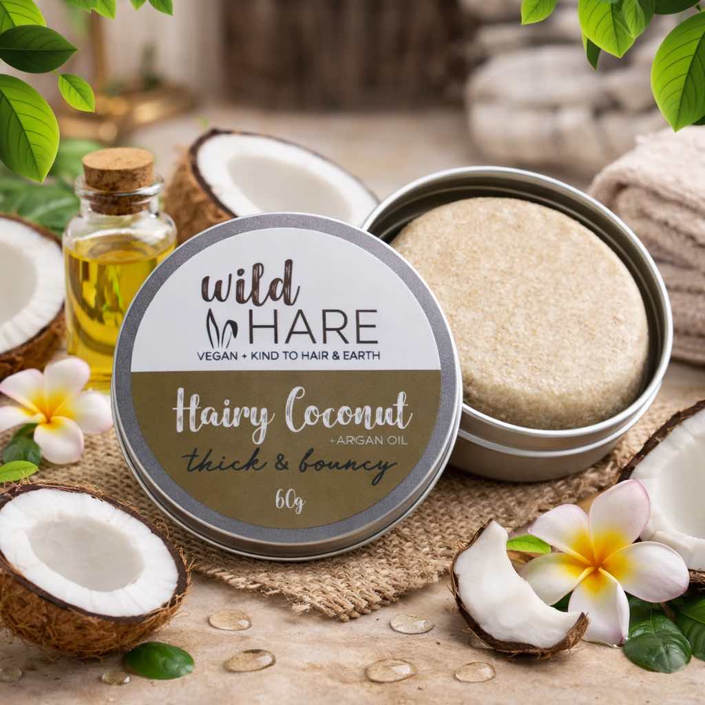 Solid Shampoo 60g - Hairy Coconut