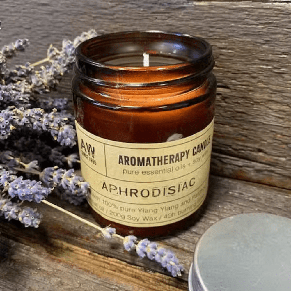 Aphrodisiac - Aromatherapy Candle with Ylang Ylang & Patchouli - Bella Forever