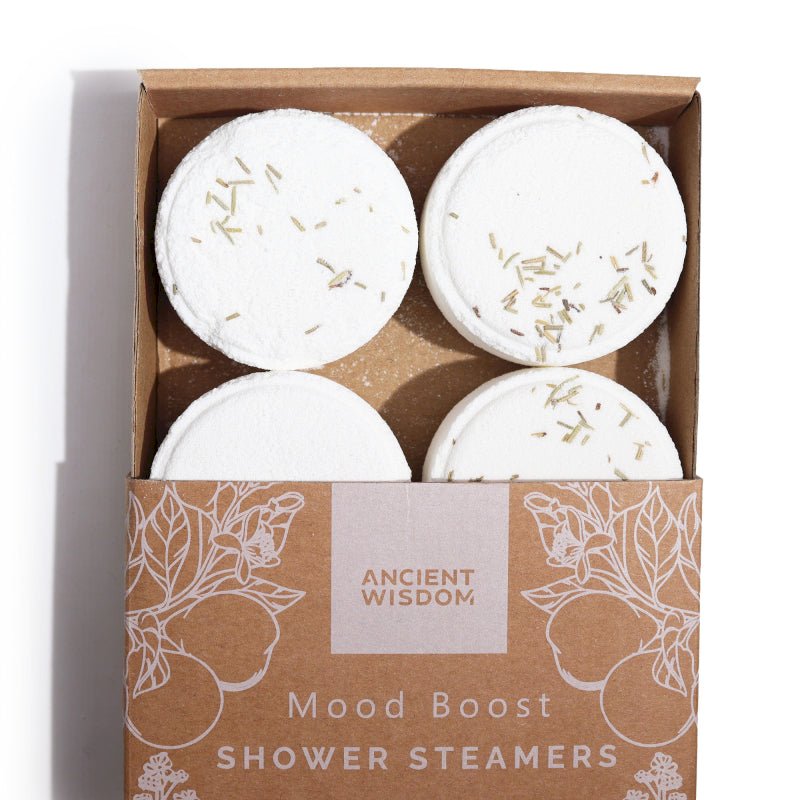 Aromatherapy Shower Steamers Gift Set – Mood Boost - Grapefruit, Cergamot, Rosemary, and Lemon Tea Tree - Bella Forever