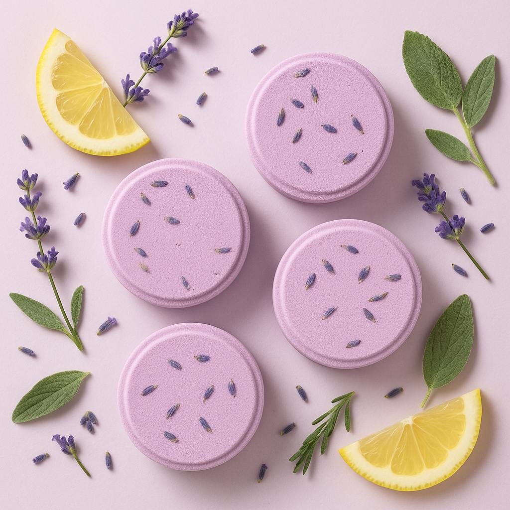 Aromatherapy Shower Steamers Gift Set - Relaxing - Clary sage, Lemon, and Lavender - Bella Forever