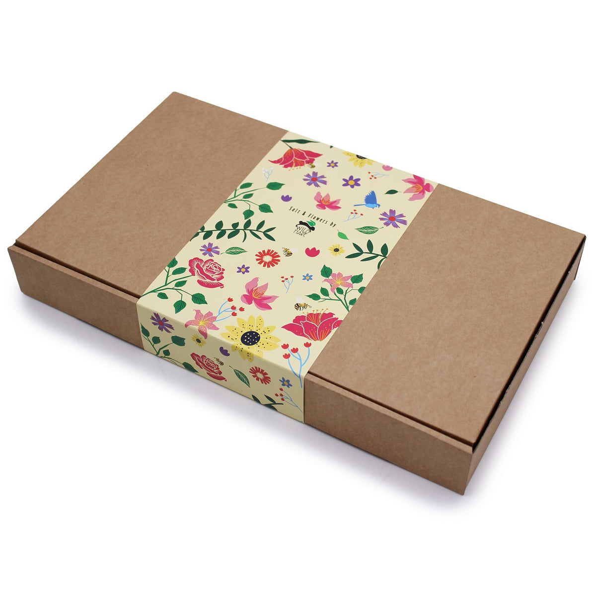 May Chang, Tea Tree & Juniper Bath Salt & Soap Flower Gift Set