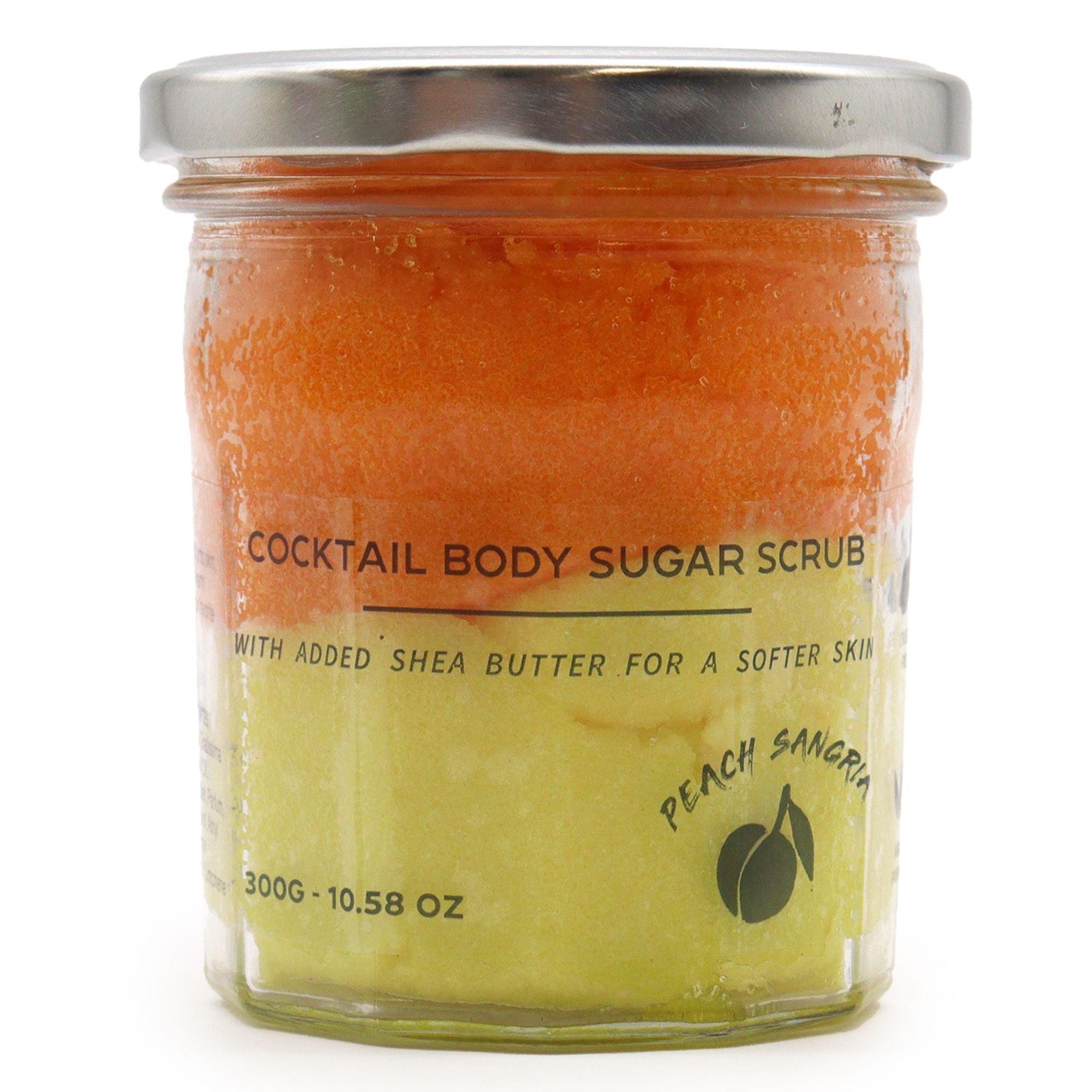 Fragranced Sugar Body Scrub - Peach Sangria