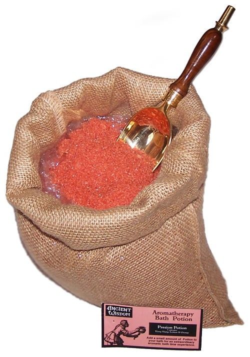 Passion Bath Potion – Rose & Jasmine in 7kg Hessian Sack