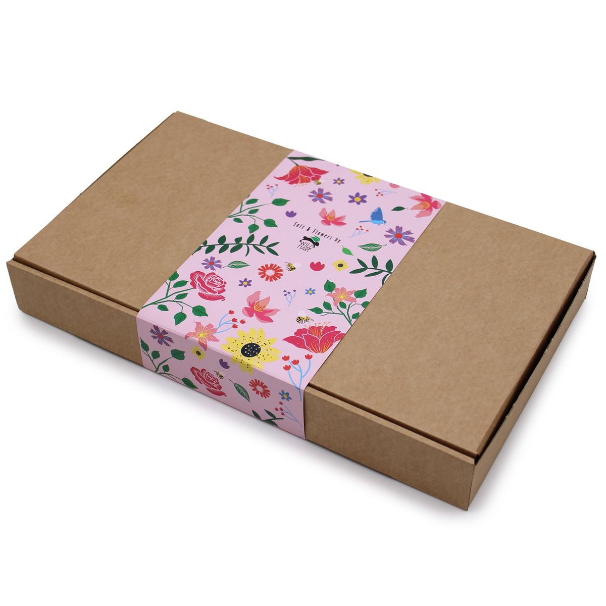 Ylang Ylang, Lemon & Orange Bath Salt & Soap Flower Gift Set