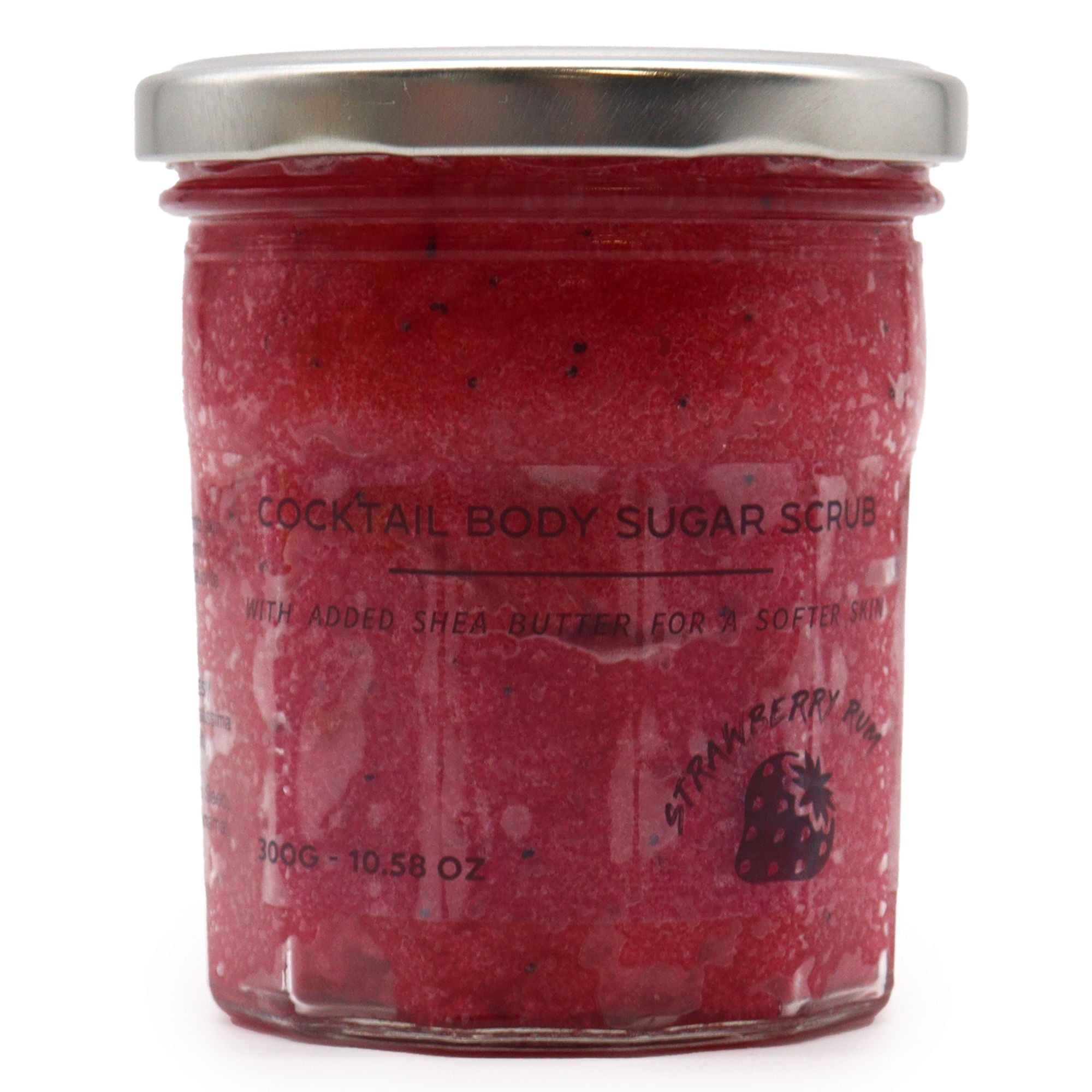 Fragranced Sugar Body Scrub - Strawberry Rum