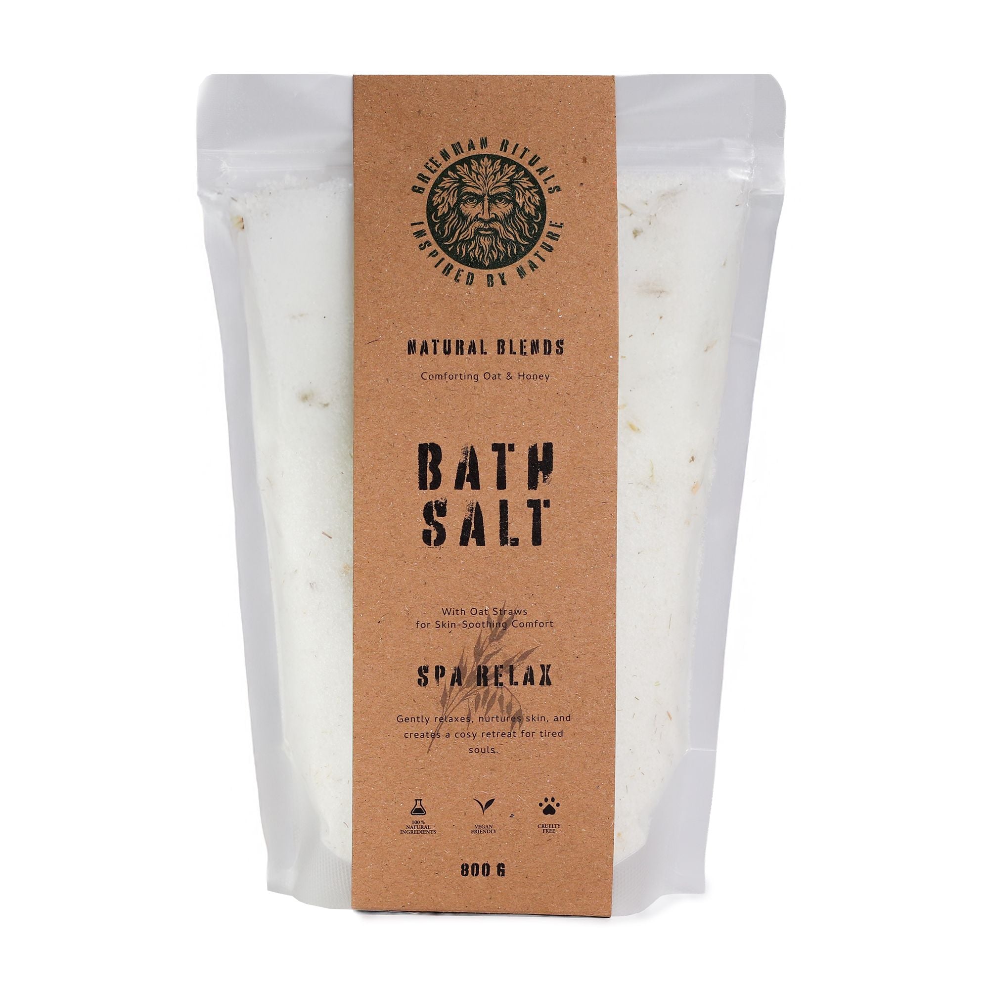 Oat & Honey Epsom Bath Salts – Spa Relax Blend