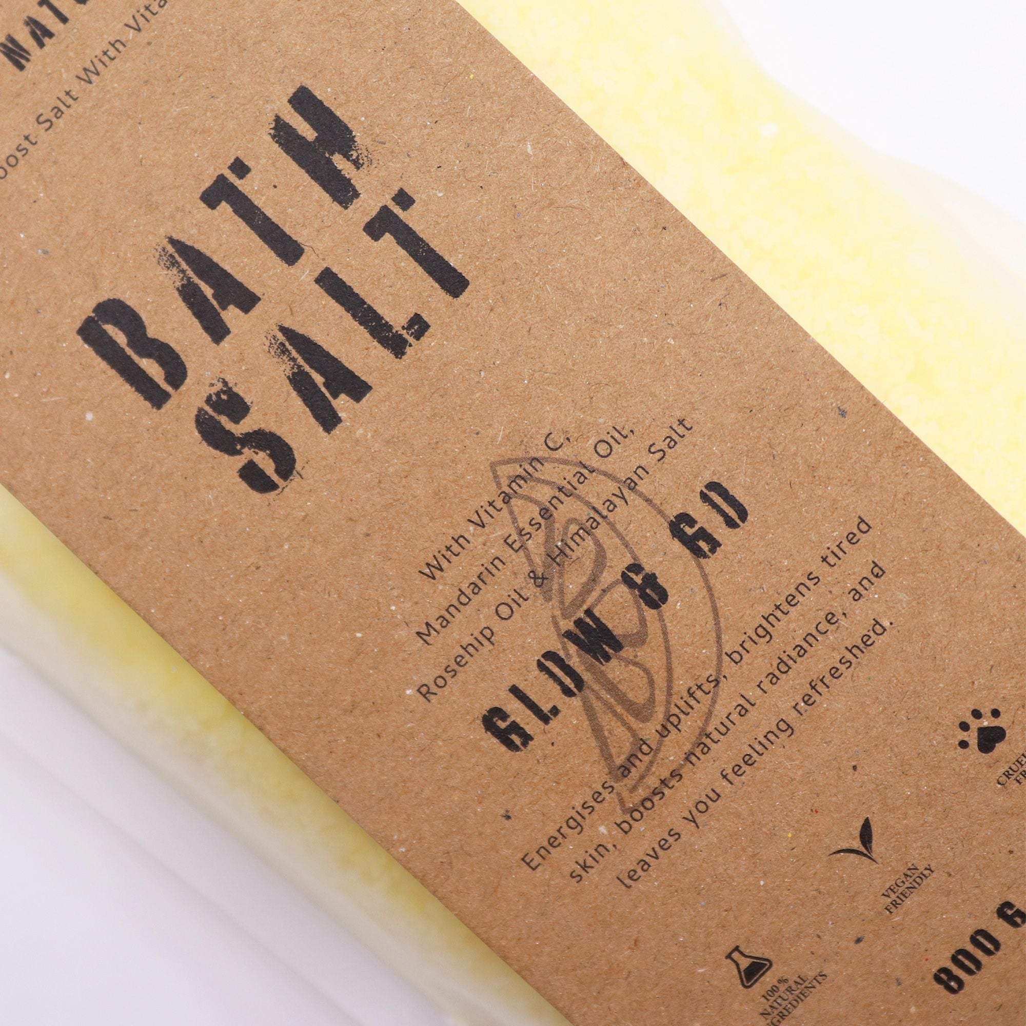 Vitamin C & Mandarin Epsom Bath Salts – Glow & Go