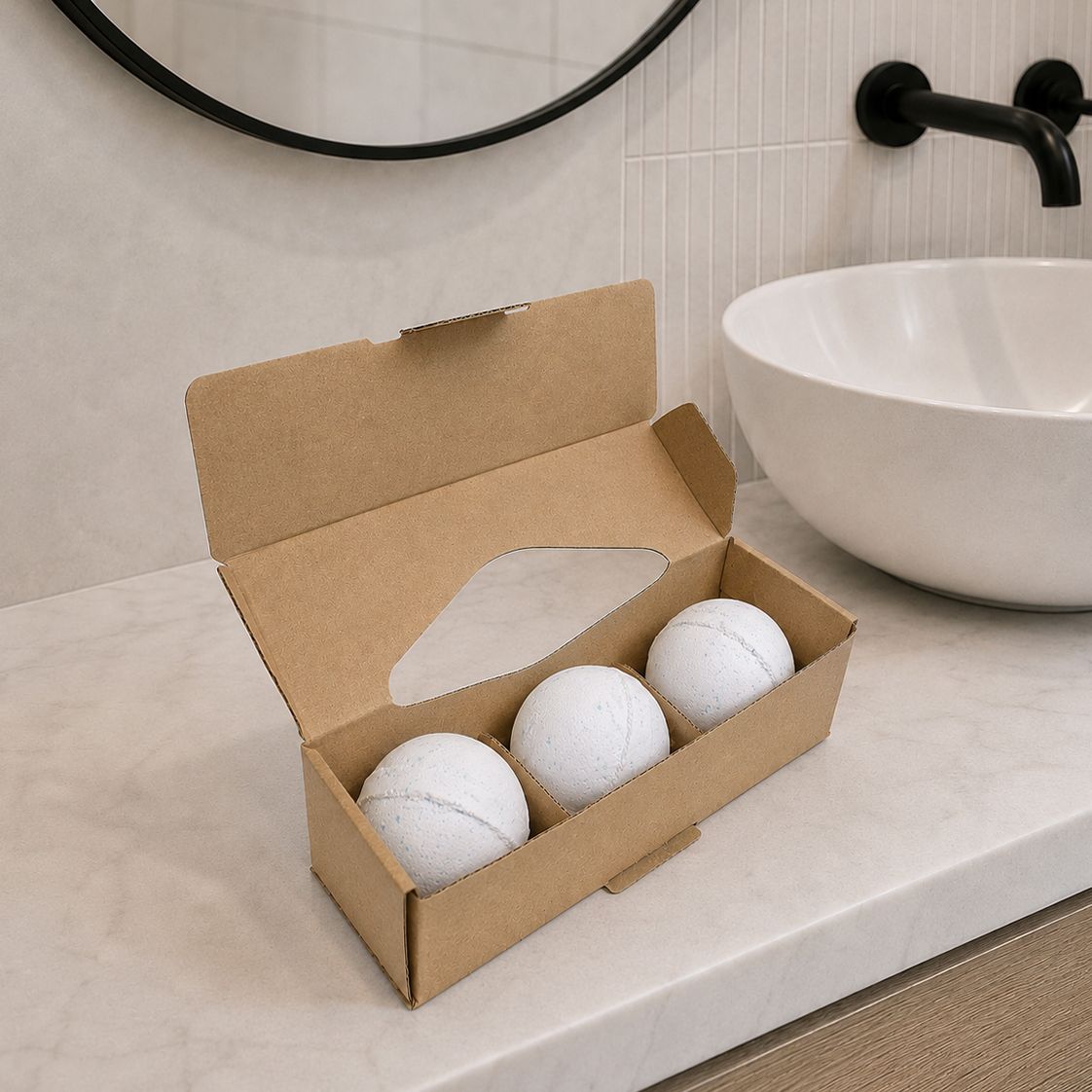 Set of 3 Aromatherapy Bath Bombs - Sleepy Head Potion