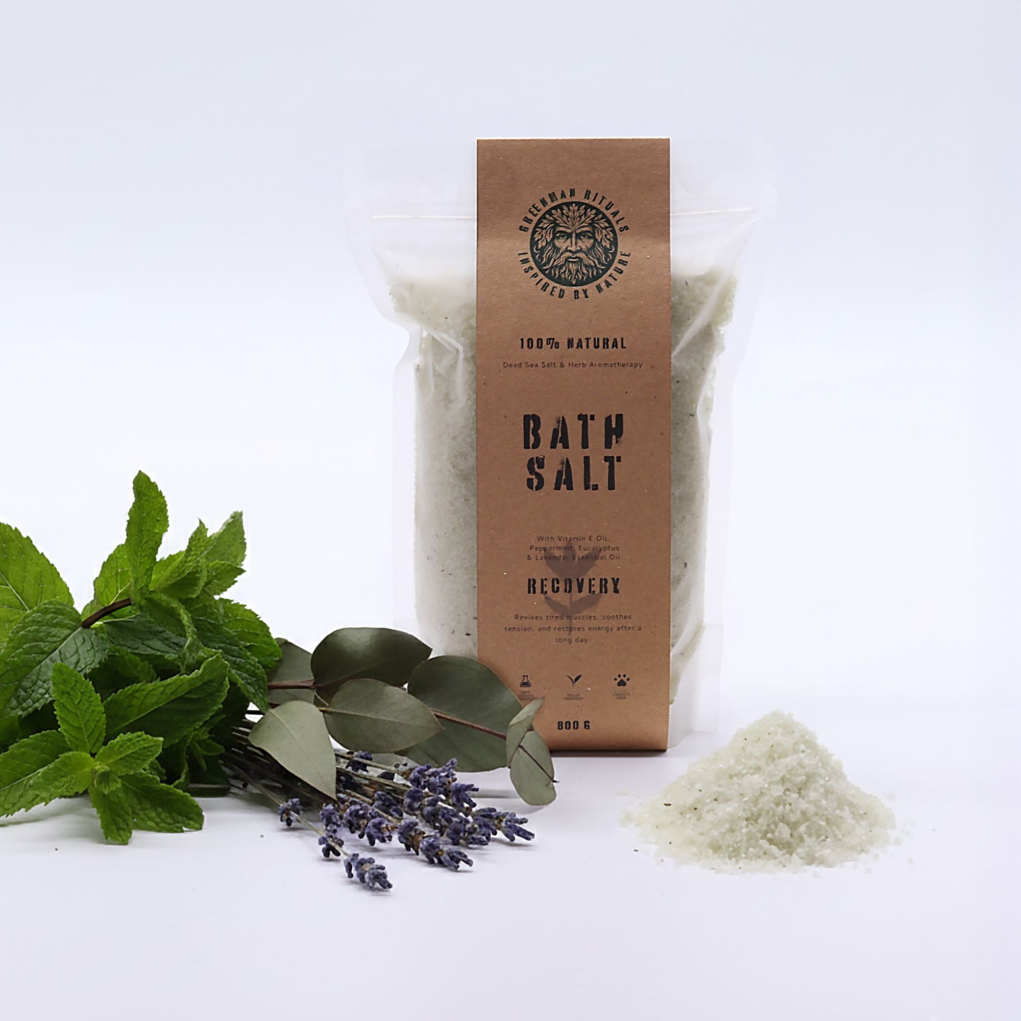 Menthol Aromatherapy Epsom Bath Salts – Recovery