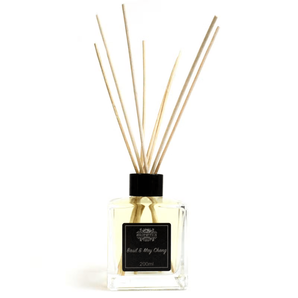 Basil & Maychang Essential Oil Reed Diffuser - Bella Forever
