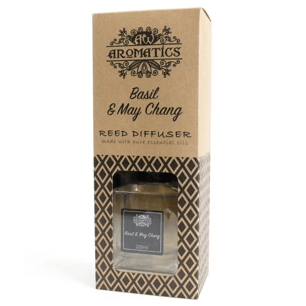 Basil & Maychang Essential Oil Reed Diffuser - Bella Forever