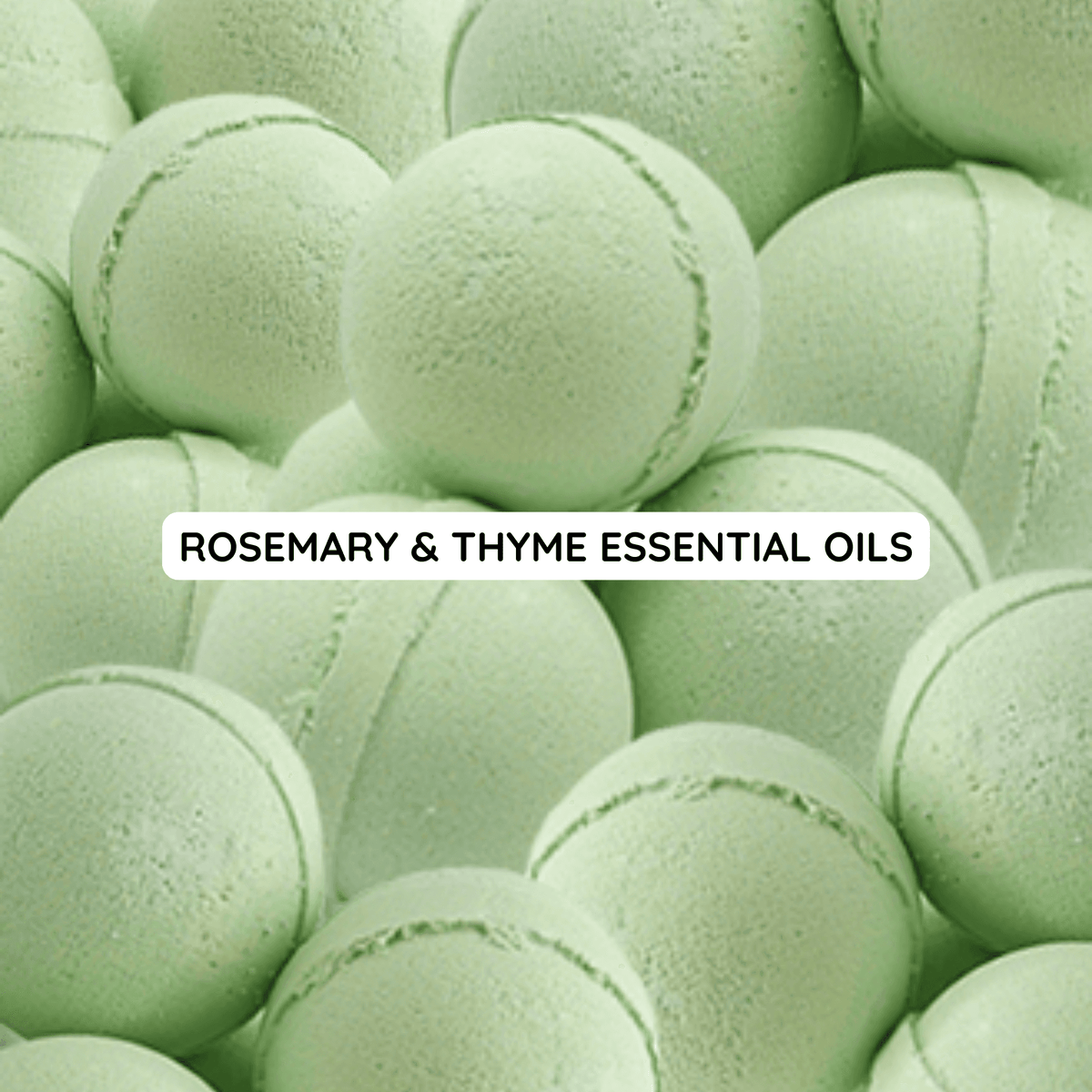 Bath Bomb for Sensitive Skin – Garden Harmony with Rosemary & Thyme - Bella Forever