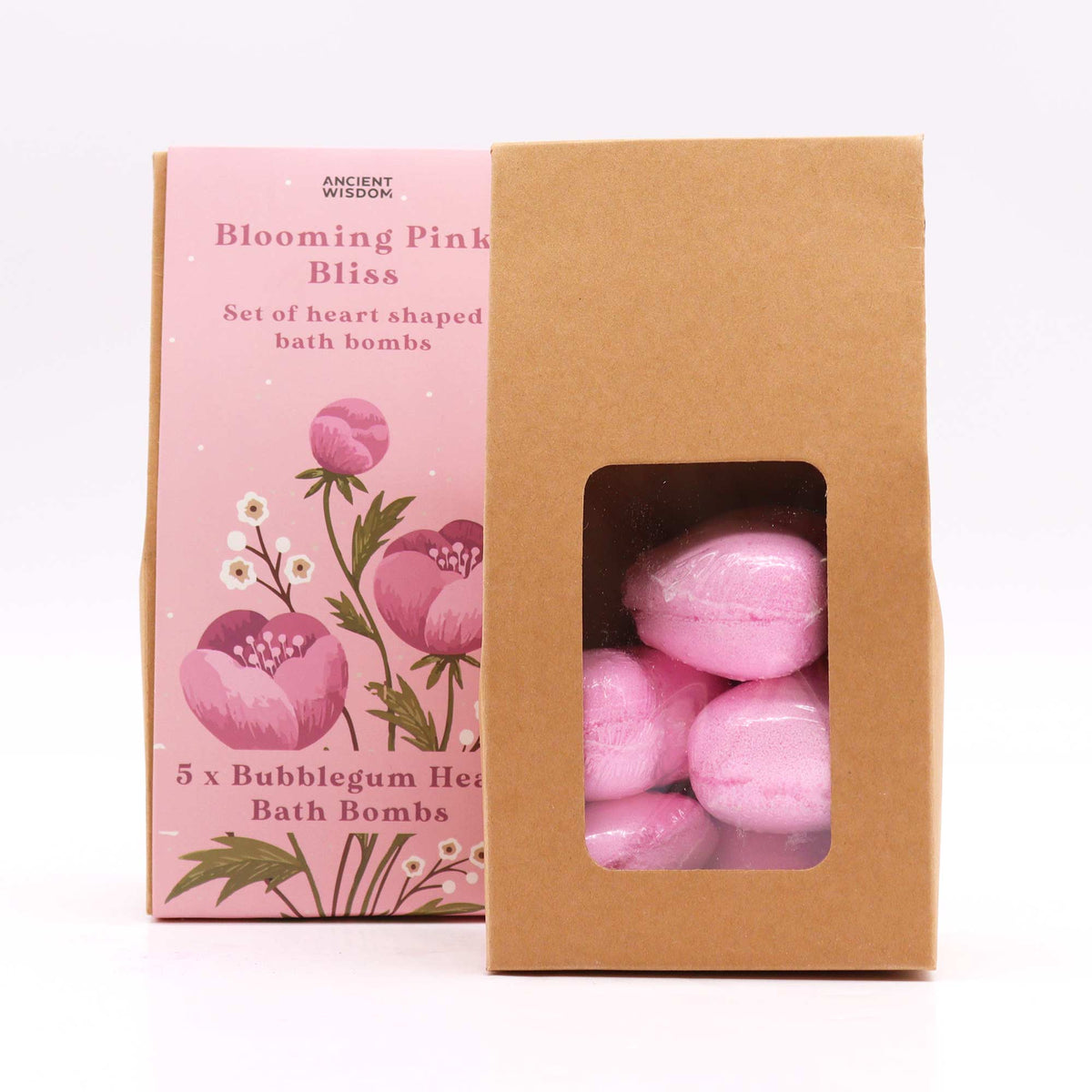 Bath Heart Gift Set – Blooming Pink Bliss - Bella Forever