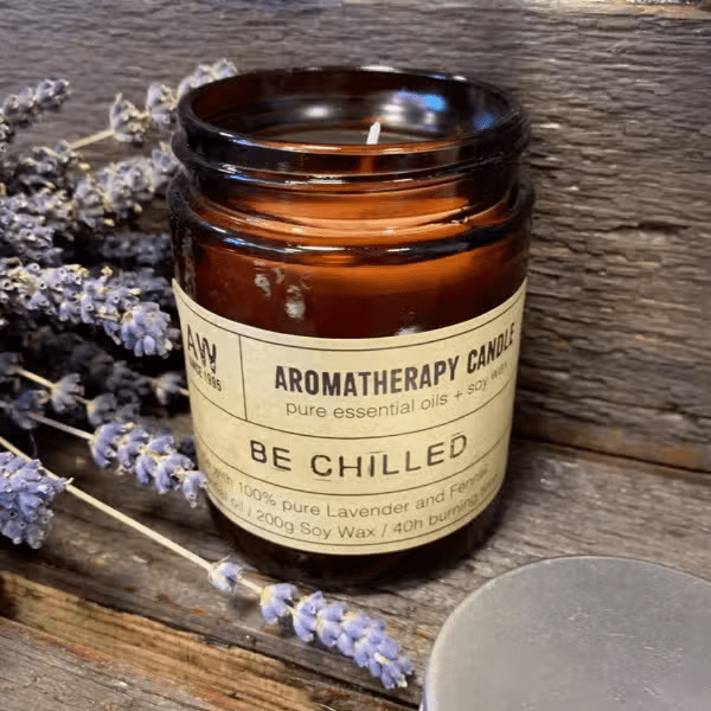 Be Chilled - Aromatherapy Candle with Lavender & Fennel - Bella Forever
