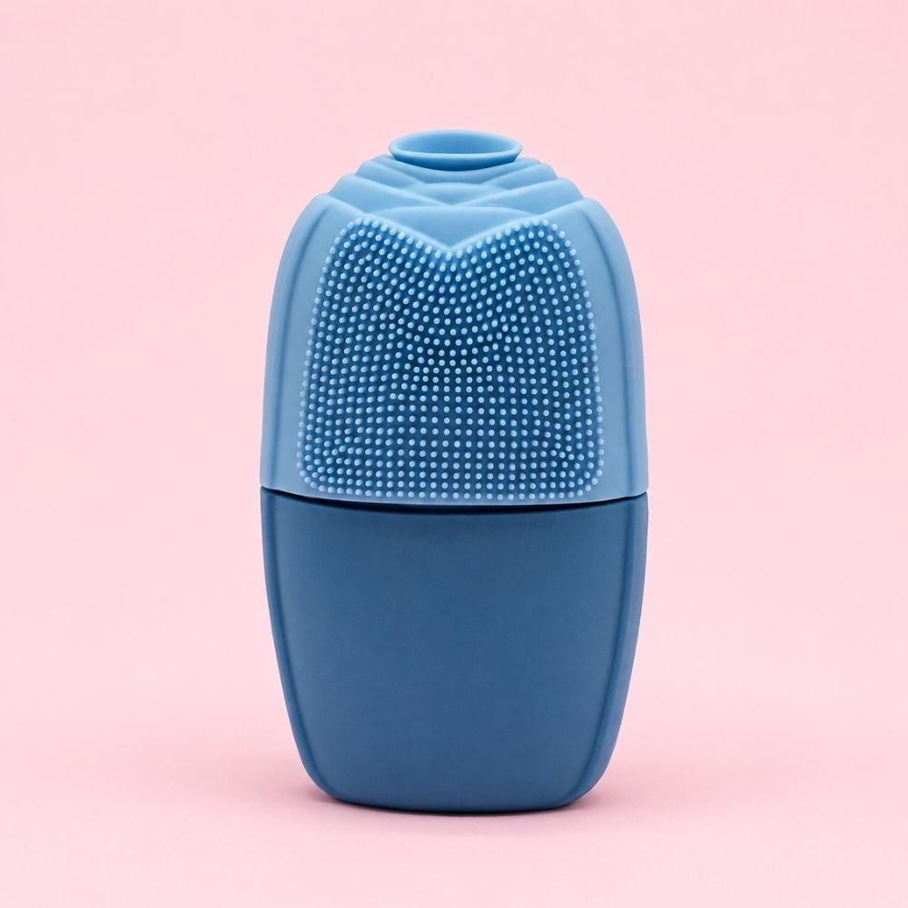 Blue Silicone Ice Face Roller | Cooling Facial Massager - Bella Forever