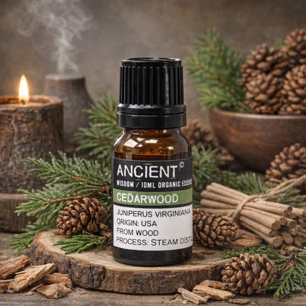 Cedarwood Organic Essential Oil 10ml - Bella Forever