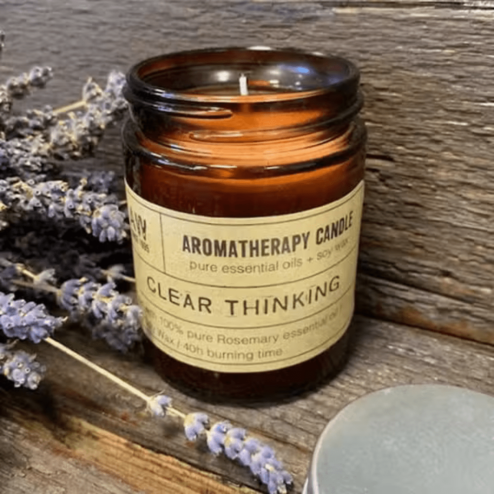 Clear Thinking - Aromatherapy Candle with Pure Rosemery - Bella Forever