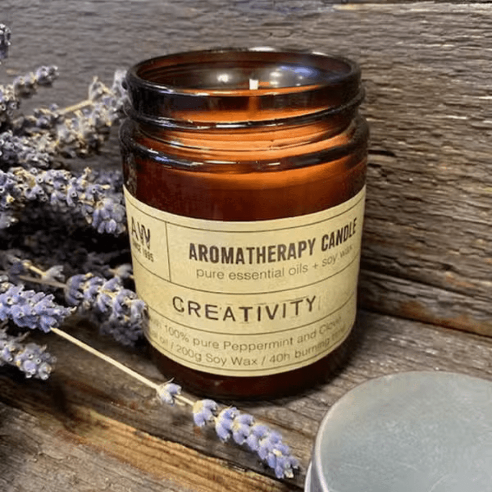 Creativity - Aromatherapy Candle with Peppermint & Clove - Bella Forever