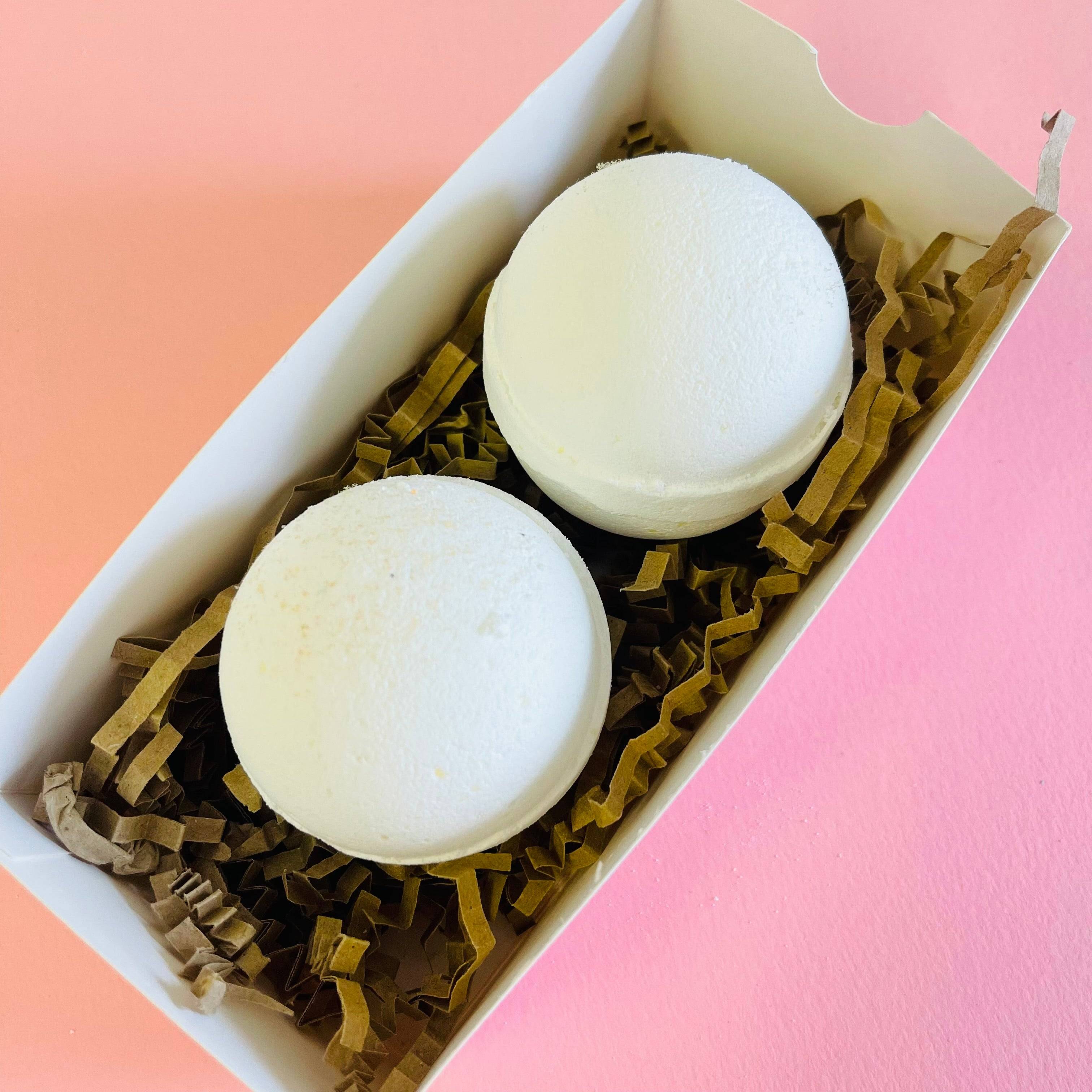 custom message bath bomb set