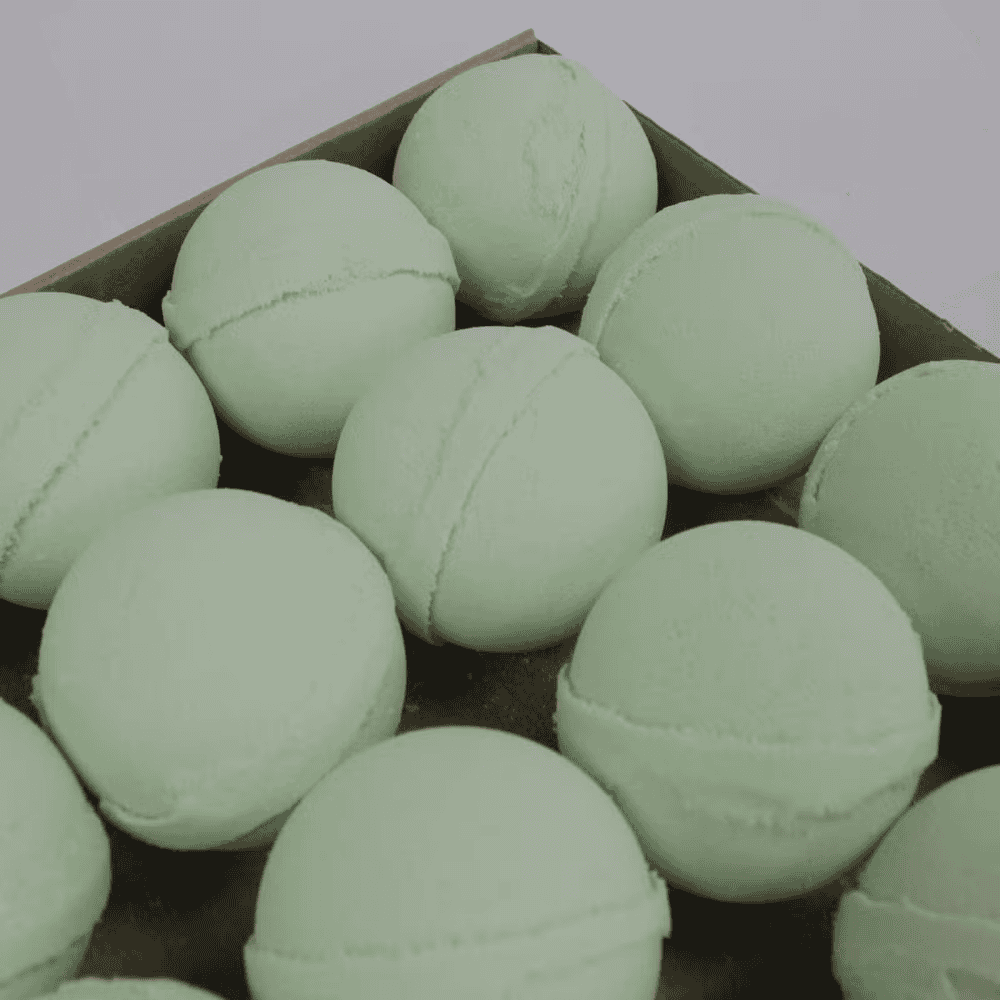 Lemon Eucalyptus Jumbo Bath Bomb box