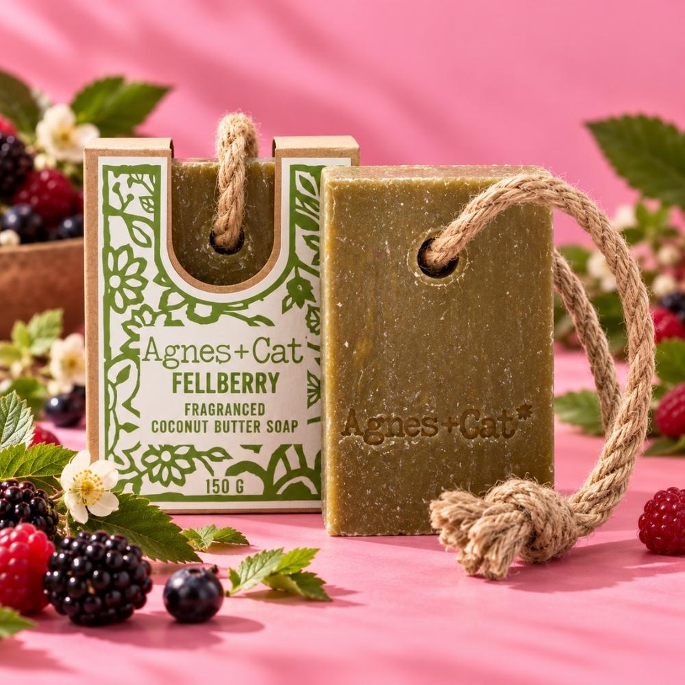 Fellberry Soap on a Rope | Fragranced Hanging Soap - Bella Forever