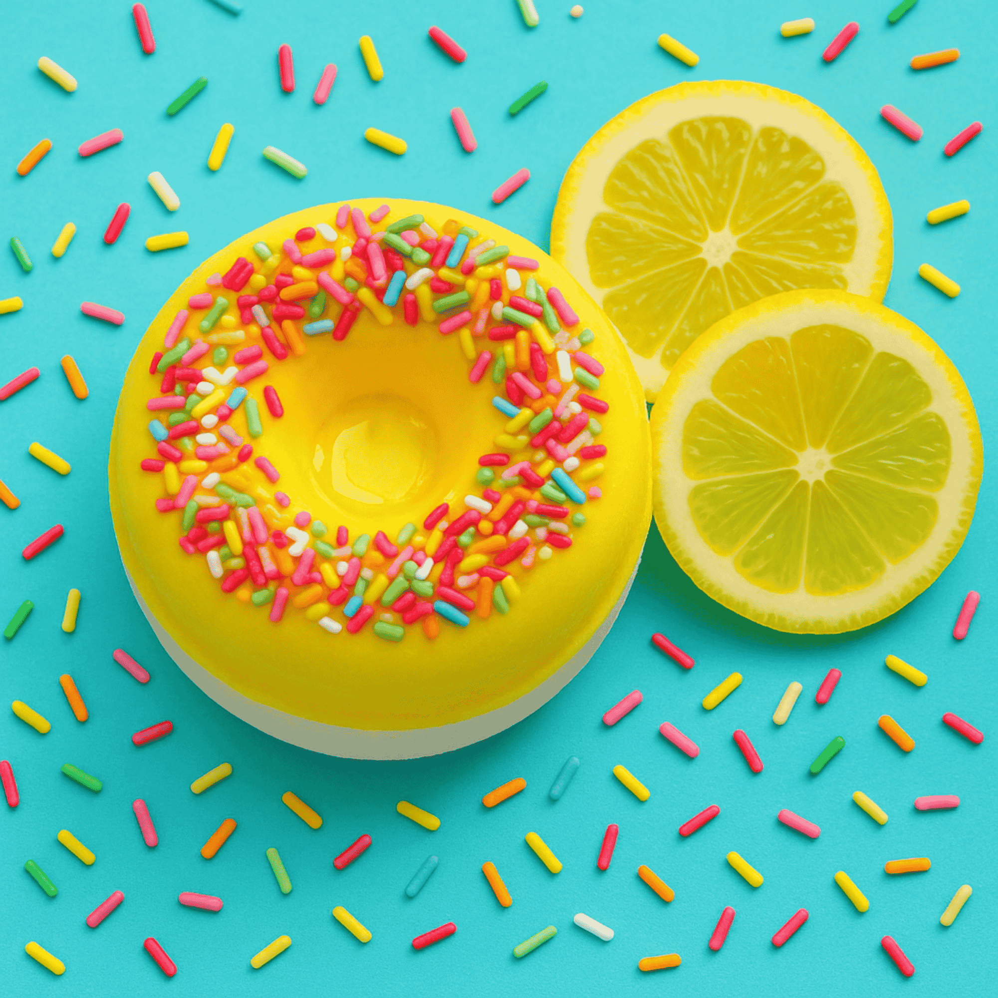 handmade-Lemon-&-Meringue-Bath-Donut