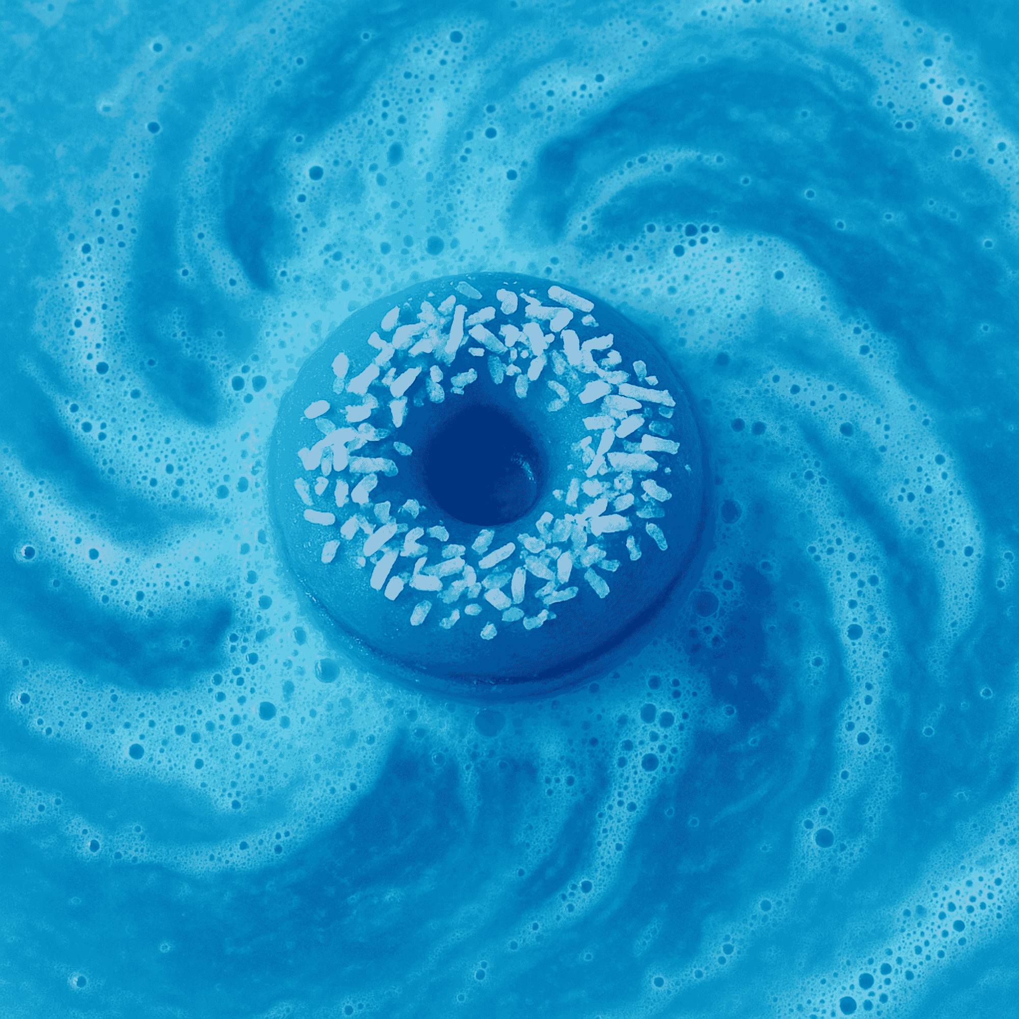 handmade Blueberry Bath Donut